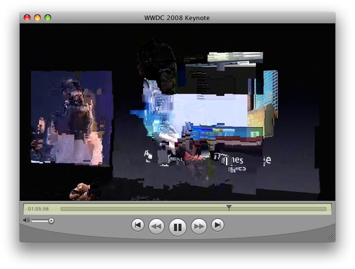 Teribly irritating to see crippled video every 5 minutes like this. Apple come on!