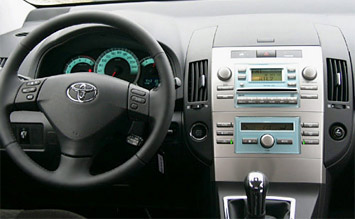 Toyota Corolla Verso Dashboard