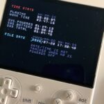 Anbernic RG40XXV with Teensy 4.1 running Dirtywave M8 headless